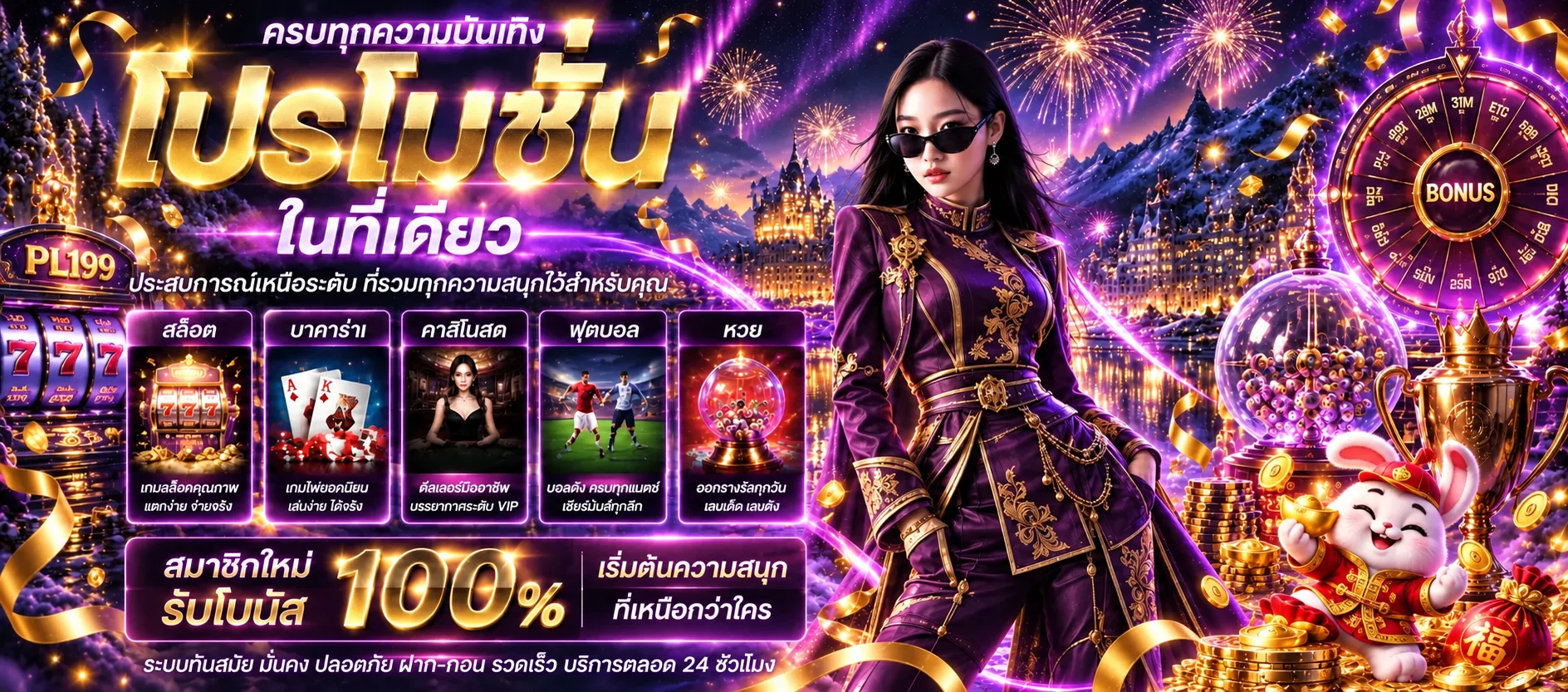 โปรโมชั่น PL199 พร้อมโบนัสและสิทธิ์สมาชิก
